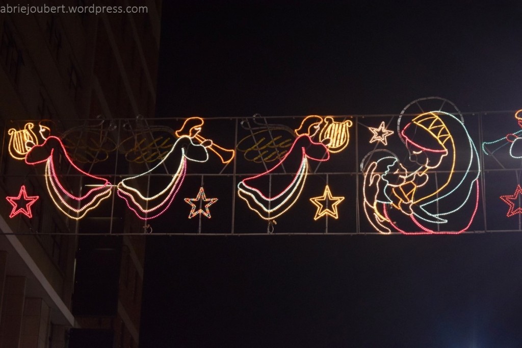 nativity scene adderley cape town lights liggies kaapstad kerstoneel